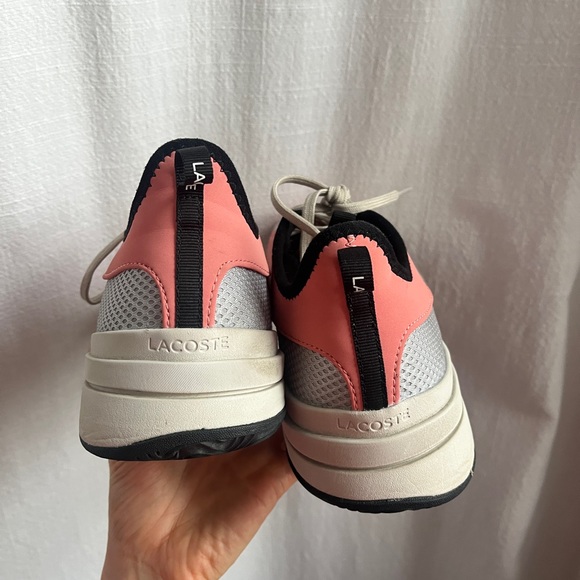 Lacoste Pink Tennis Or Pickleball Shoes nearly new - Picture 4 of 12